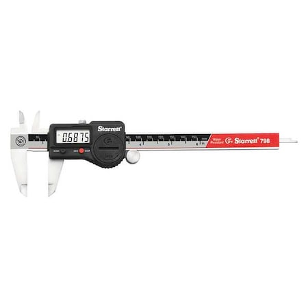 Electronic Digital Caliper, 0 to 6 In MPN:798B-6/150 W/SLC