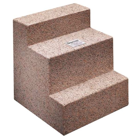 Granite Angle Plate, Pink, 4-Face, 12x12x12 MPN:81580
