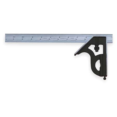 Combination Square Set, 4 In, 2 Pc MPN:C11H-4-4R