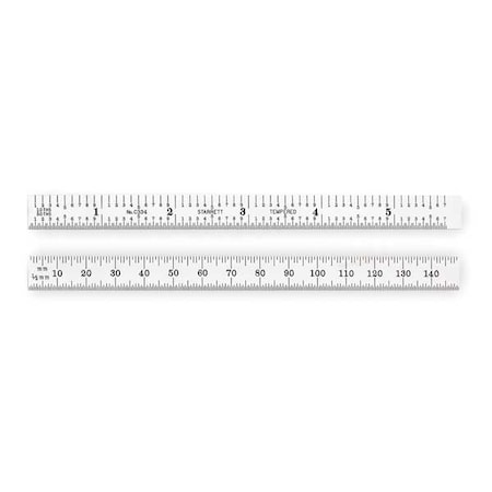 Steel Rule, Flexible, 6 In, Type 34 Grad MPN:C334-150
