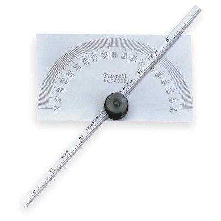 Manual-Reading Protractor, Grad 1 deg MPN:C493B