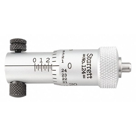 Micrometer Head, Plain, 0 to 1/2