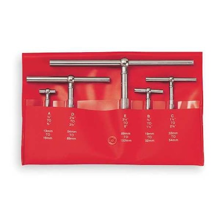 Telescoping Gauge Set, Number of Pieces 5 MPN:S229GZ