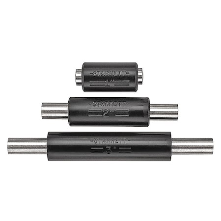 End Measuring Rod Set, 1/4 In Dia, 3 Pcs MPN:S234D