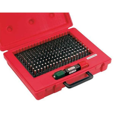 Pin Gage Set, Plus, 0.251-0.500 In MPN:S4004-500