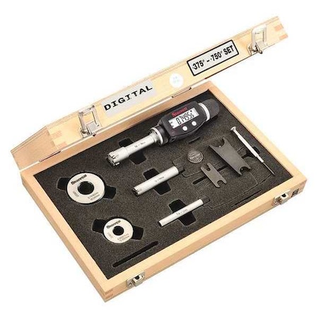 Micrometer Set, 0.375 to 0.750