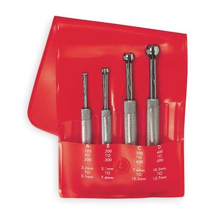 Small Hole Gauge Set, Contact: Split Ball MPN:S829EZ