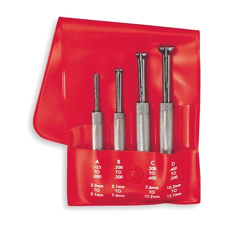 Small Hole Gauge Set, Contact: Split Ball MPN:S831EZ