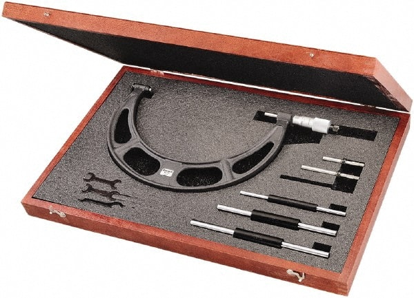 Mechanical Interchangeable Anvil Micrometer: 6 to 9