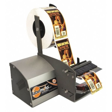 Label Dispenser, w/FDA Apprvd Coatng, 6