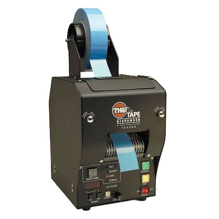 Tape Dispenser, 3 1/8 in Max. Tape Width. 9 in Tape Core Dia, Black MPN:TDA080-M