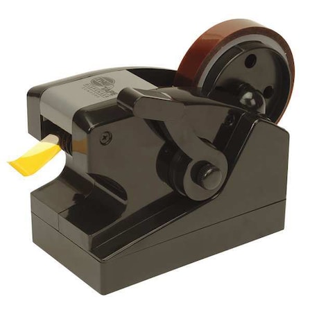 Tape Dispenser, 1 in Max. Tape Width. Plastic, Black MPN:ZCM0300