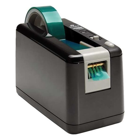 Tape Dispenser, 1 in Max. Tape Width. 5 3/8 in Tape Core Dia, Black MPN:ZCM0800-WT