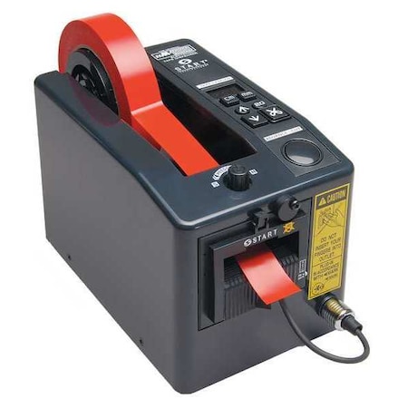 Tape Dispenser, 2 in Max. Tape Width. 7 in Tape Core Dia, Black MPN:ZCM1000