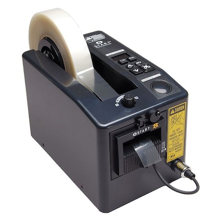 Tape Dispenser, 2 in Max. Tape Width. 7 in Tape Core Dia, Black MPN:ZCM1000NM