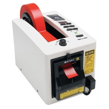 Tape Dispenser, 2 in Max. Tape Width. 7 in Tape Core Dia, White MPN:ZCM1100B
