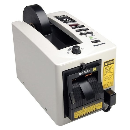 Tape Dispenser, 2 in Max. Tape Width. 7 in Tape Core Dia, White MPN:ZCM2200NM