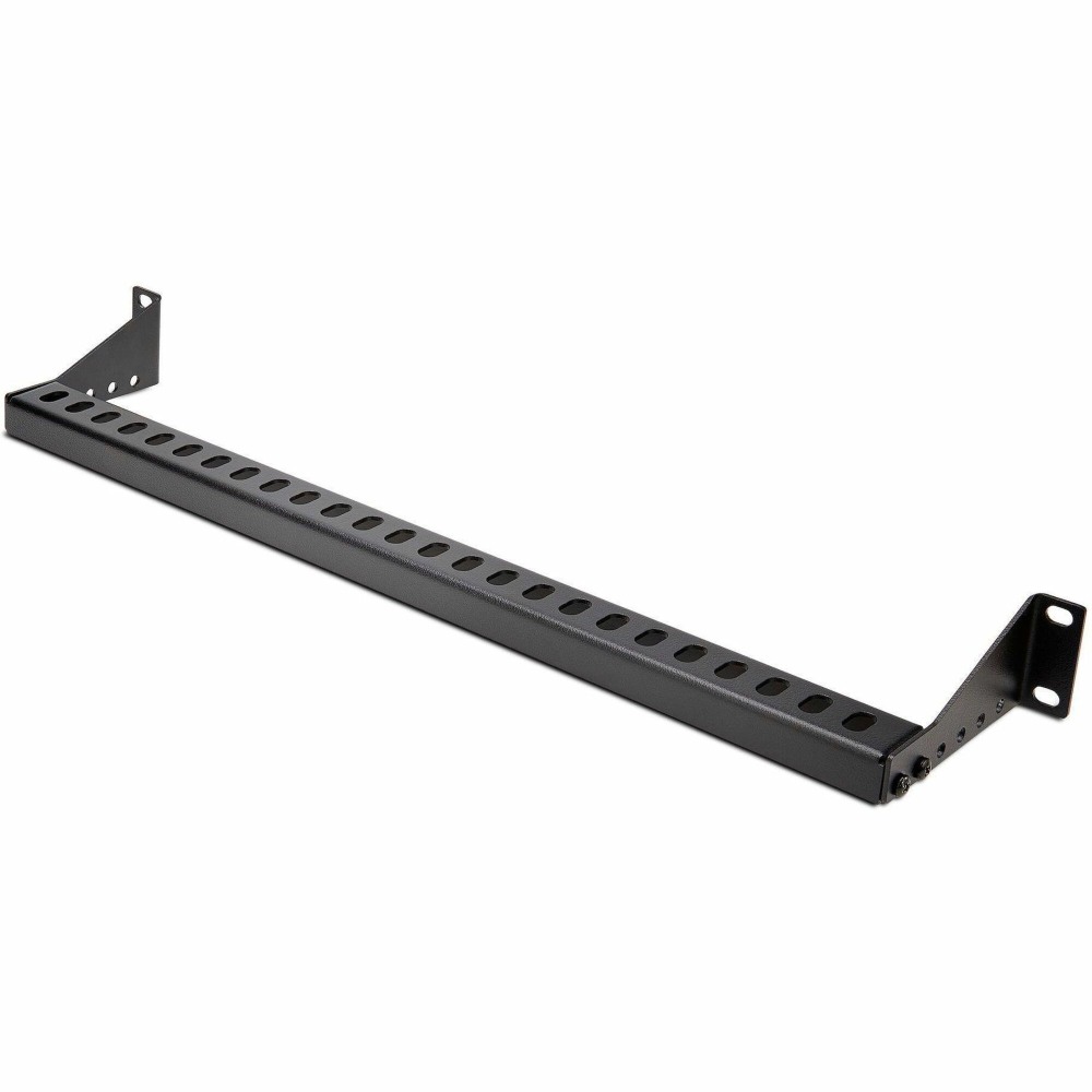 StarTech.com 1U Horizontal Cable Management Bar w/Adjustable Depth, 19in Rack-Mountable Lacing Bar For Organized Racks/Cabinets/Patch Panel MPN:12S-CABLE-LACING-BAR