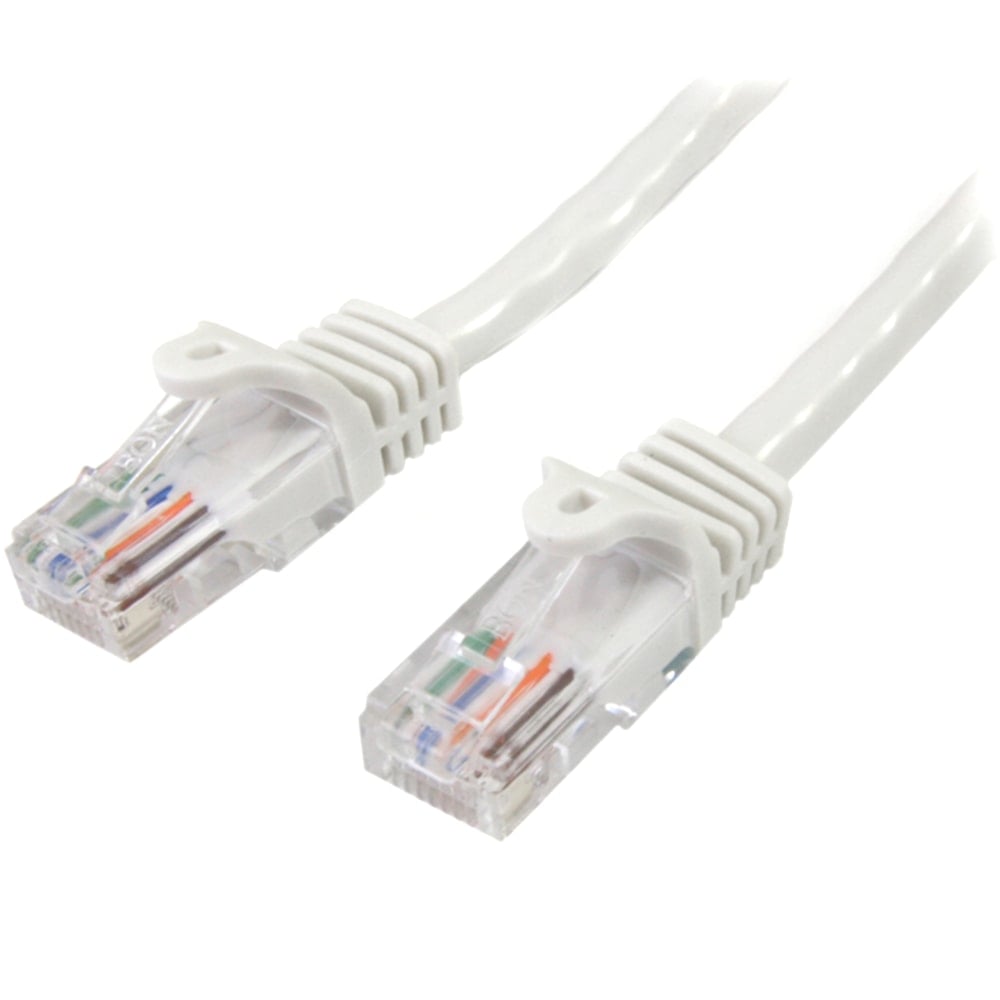 StarTech.com Cat5e Snagless UTP Patch Cable, 25ft, White MPN:45PATCH25WH