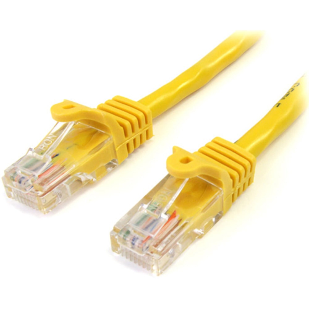 StarTech.com Cat5e Snagless UTP Patch Cable, 25ft, Yellow MPN:45PATCH25YL