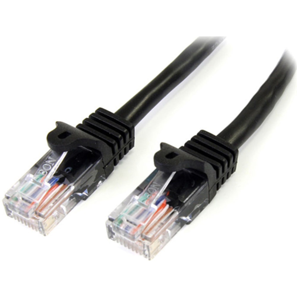 StarTech.com Cat5e Snagless UTP Patch Cable, 3ft, Black MPN:45PATCH3BK