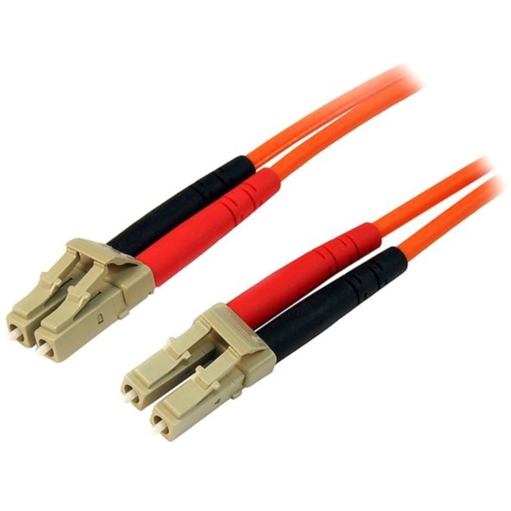 StarTech.com 2m Fiber Optic Cable - Multimode Duplex 50/125 - LSZH - LC/LC - OM2 - LC to LC Fiber Patch Cable - 50FIBLCLC2 MPN:50FIBLCLC2