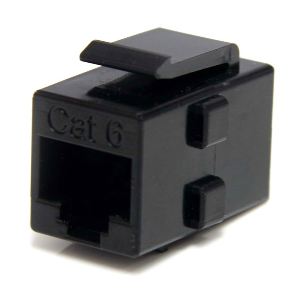 StarTech.com Cat 6 RJ45 Keystone Jack Network Coupler - F/F - Join Two Cat6 Patch Cables Together to Make a Longer Cable - C6KEYCOUPLER MPN:C6KEYCOUPLER