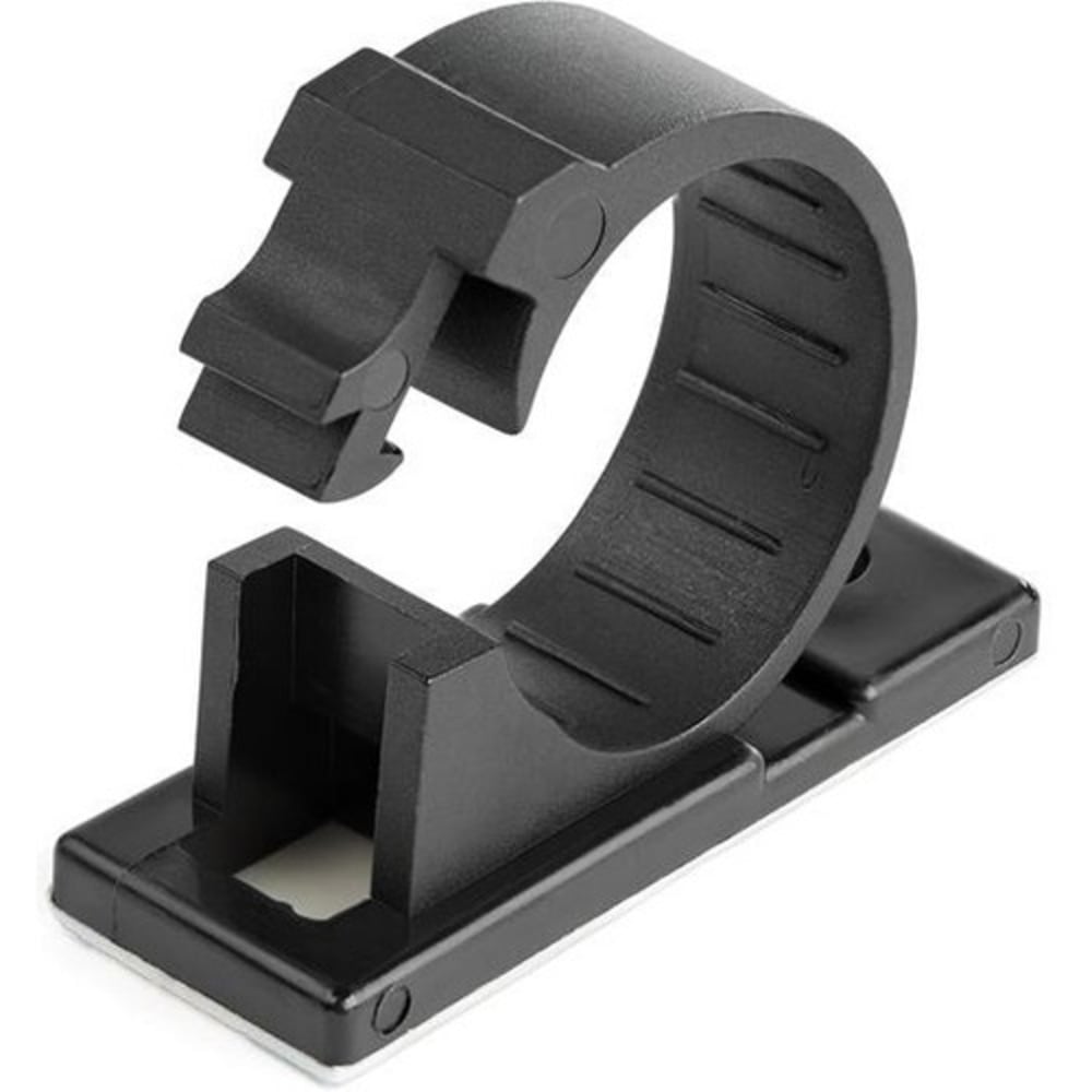 StarTech.com CBMCC3 Self Adhesive Cable Management Clips - Sticky Wire Holder/Clamp Black, 100/Pack MPN:CBMCC3