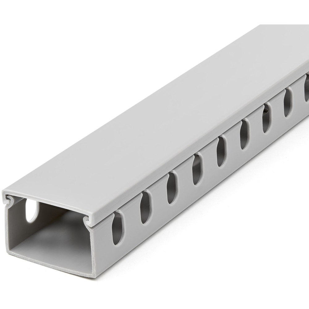 StarTech.com Cable Management Raceway w/Parallel Slots 78in - Network Cable Hider Kit - Slotted Wire Duct System - CBMWD3825 MPN:CBMWD3825