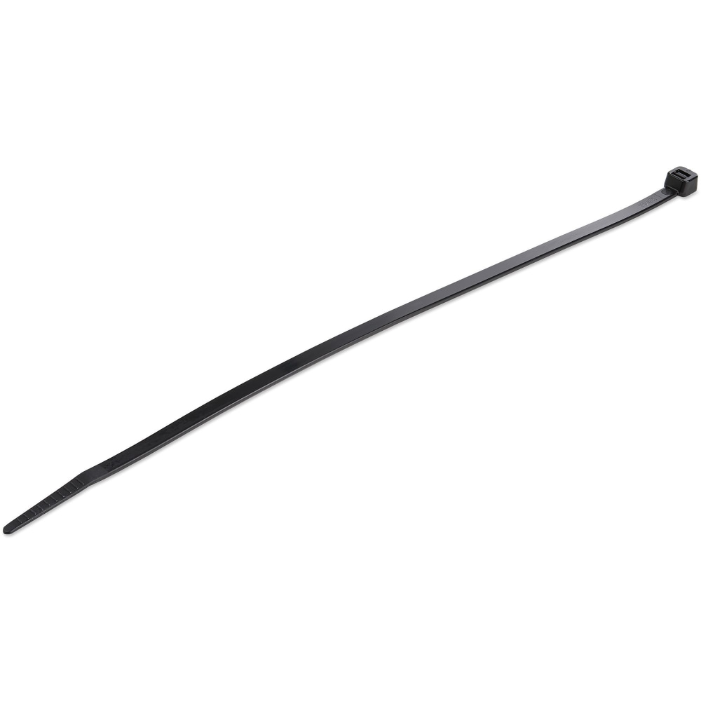 StarTech.com 1000 Pack 10in Cable Ties - Black Extra Large Nylon/Plastic Zip Ties Adjustable Network Cable Wraps UL TAA MPN:CBMZT10BK