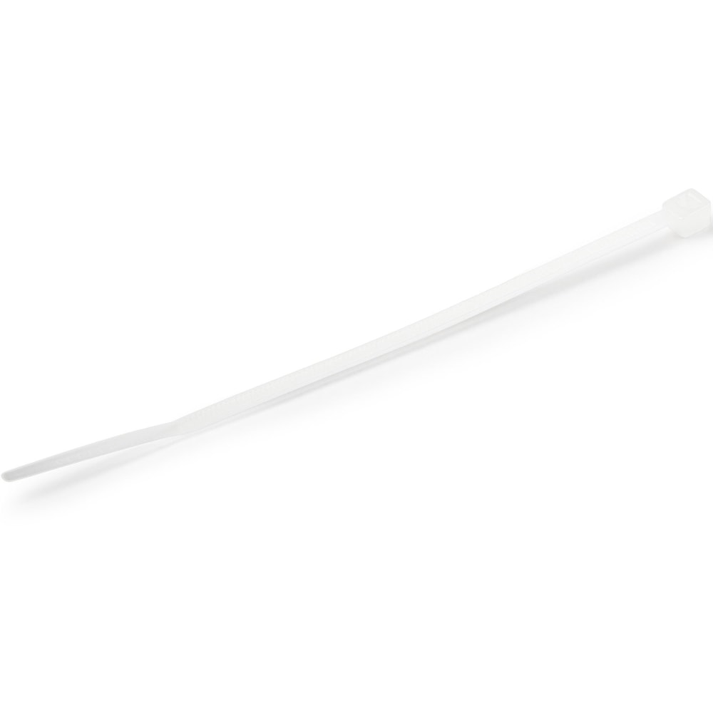 StarTech.com 1000 Pack 4in Cable Ties - White Small Nylon/Plastic Zip Ties Adjustable Network Cable Wraps UL TAA MPN:CBMZT4NK
