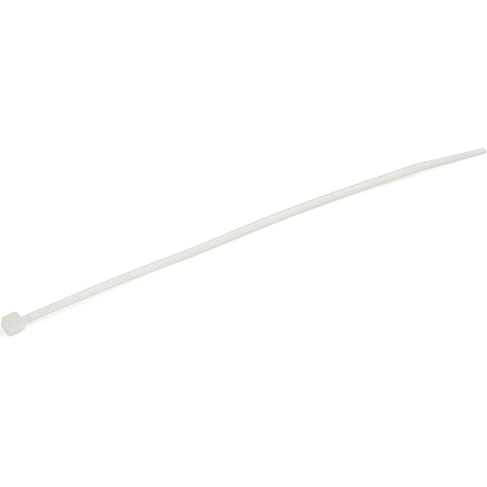 StarTech.com 100 Pack 6in Cable Ties - White Medium Nylon/Plastic Zip Ties Adjustable Network Cable Wraps UL TAA - 100 Pack White MPN:CBMZT6N