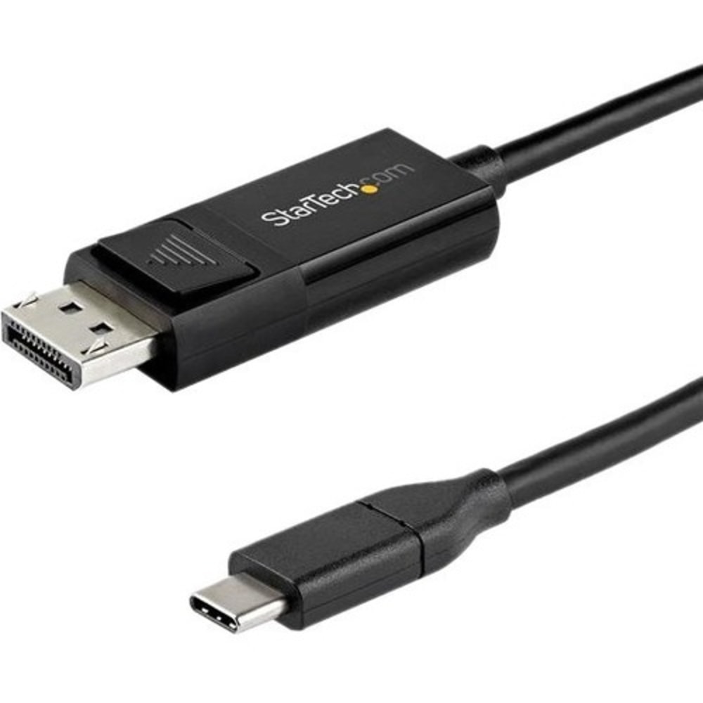 StarTech.com 6ft (2m) USB C to DisplayPort 1.4 Cable 8K 60Hz/4K - Reversible DP to USB-C or USB-C to DP Video Adapter Cable HBR3/HDR/DSC MPN:CDP2DP142MBD