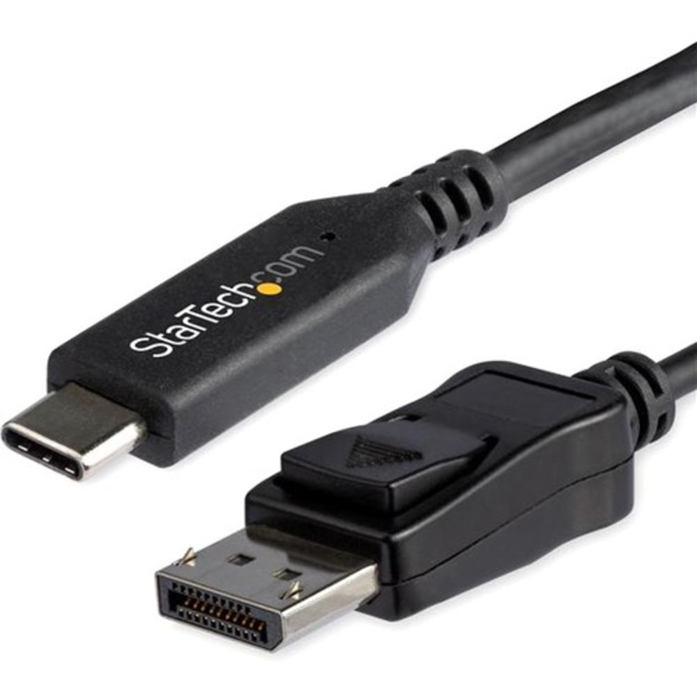 StarTech.com 6ft/1.8m USB C to Displayport 1.4 Cable Adapter - 4K/5K/8K USB Type C to DP 1.4 Monitor Video Converter Cable - CDP2DP146B MPN:CDP2DP146B