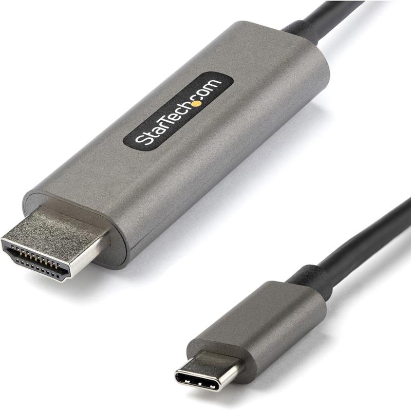StarTech.com 6ft (2m) USB C to HDMI Cable 4K 60Hz with HDR10, Ultra HD USB Type-C to HDMI 2.0b Video Adapter Cable, DP 1.4 Alt Mode HBR3 MPN:CDP2HDMM2MH