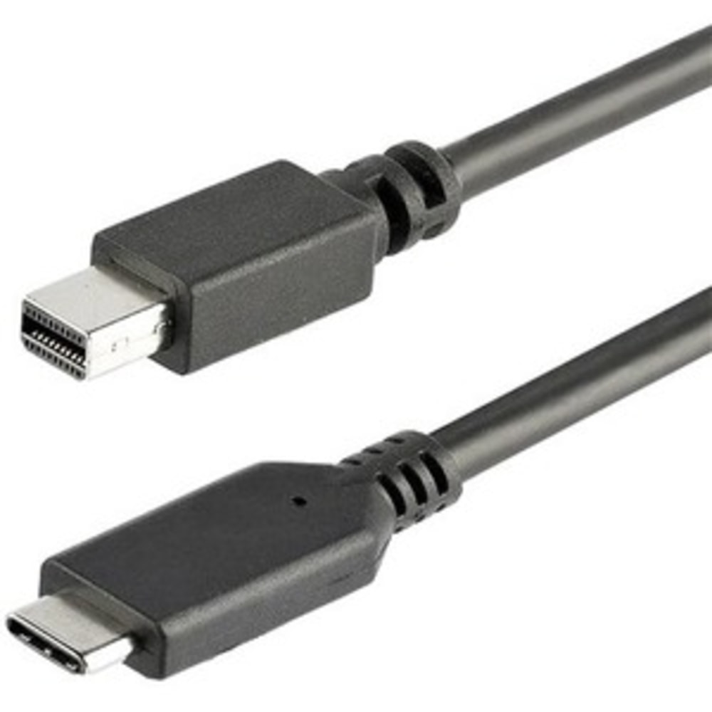 StarTech.com 1 m/3.3 ft. USB-C to Mini DisplayPort Cable - 4K 60Hz - Black - USB 3.1 Type-C to Mini DP Adapter Cable - CDP2MDPMM1MB MPN:CDP2MDPMM1MB