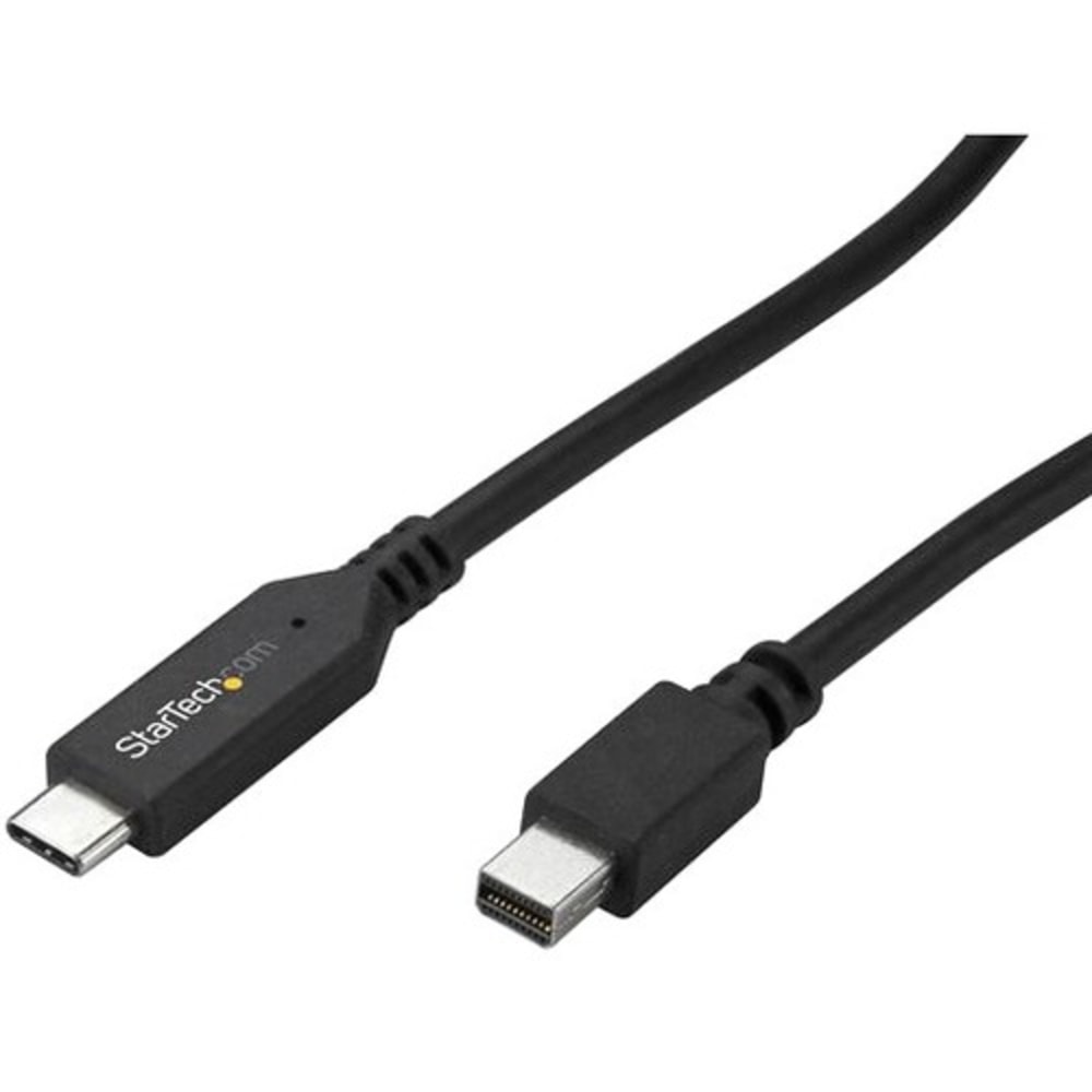 StarTech.com 6 ft./1.8 m USB-C to Mini DisplayPort Cable - 4K 60Hz - Black - USB 3.1 Type-C to Mini DP Adapter Cable - CDP2MDPMM6B MPN:CDP2MDPMM6B