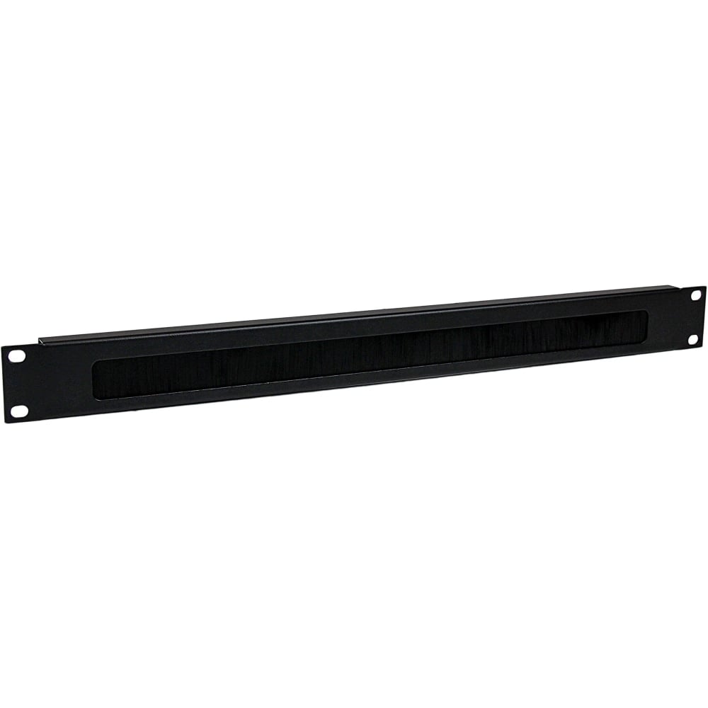 StarTech.com 1U Brush Strip Horizontal Server Rack Cable Management Panel MPN:CMBRUSH1U