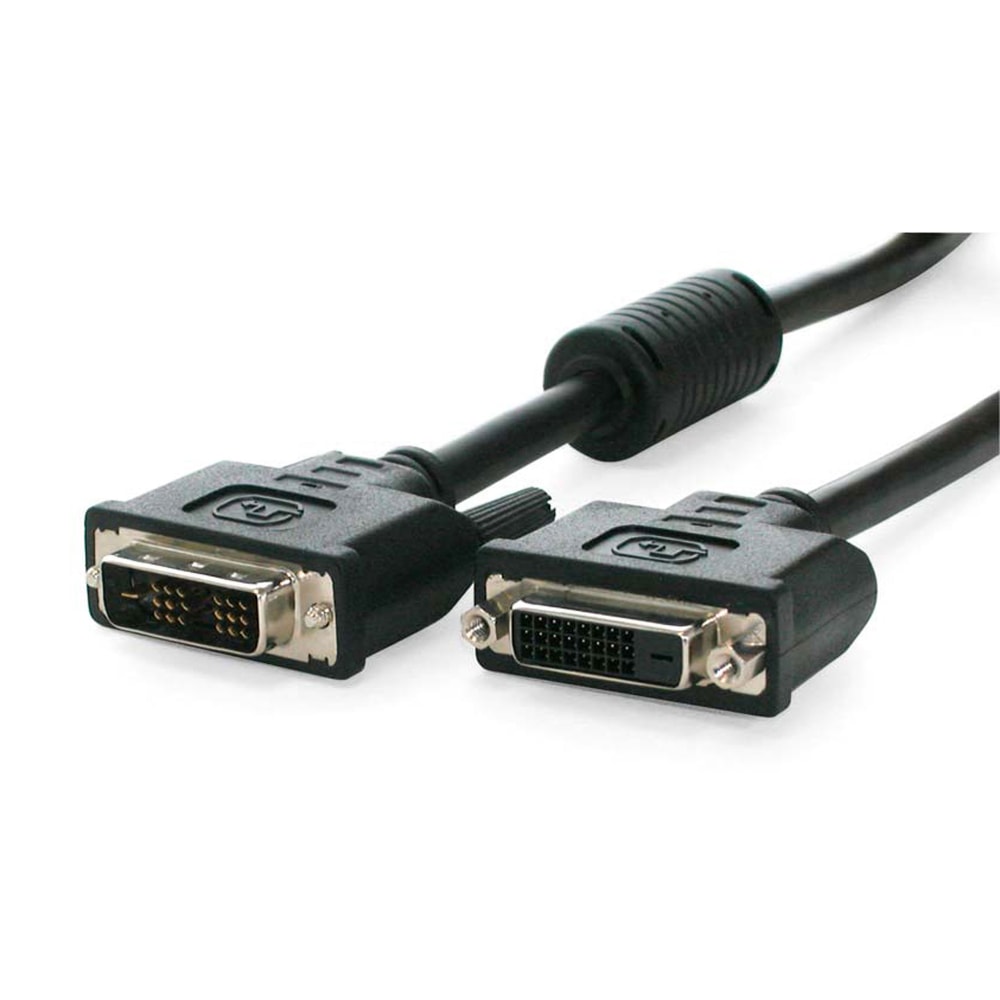 StarTech.com 10 ft DVI-D Single Link Monitor Extension Cable - M/F - Extend your DVI-D (single link) connection by 10ft - 10 ft DVI Male to Female Cable (Min Order Qty 3) MPN:DVIDSMF10