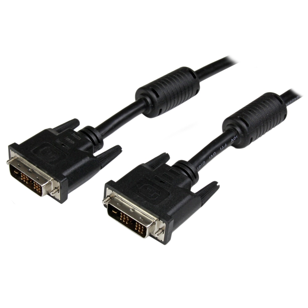 StarTech.com 10 ft DVI-D Single Link Cable - M/M - Provide a high-speed, crystal-clear connection to your DVI digital devices - DVIDSMM10 MPN:DVIDSMM10