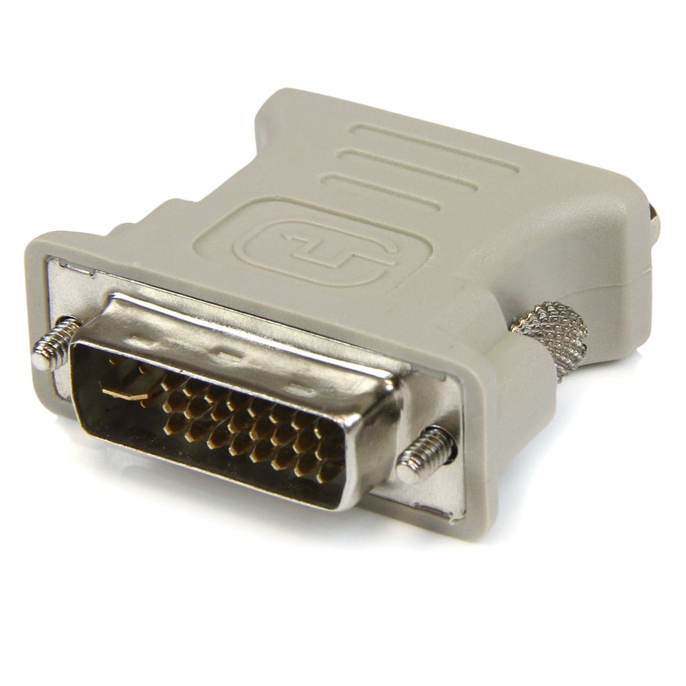 StarTech.com Display adapter - DVI-I (M) - HD-15 (F) - Connect your VGA Display to a DVI-I source - DVI to VGA - DVIVGAMF MPN:DVIVGAMF
