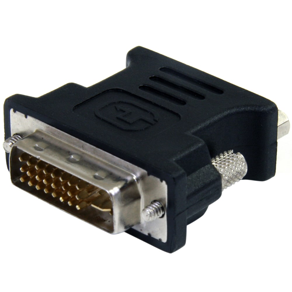 StarTech.com DVI to VGA Cable Adapter - Black - M/F - Connect your VGA Display to a DVI-I source - 6ft dvi to vga adapter - DVIVGAMFBK MPN:DVIVGAMFBK