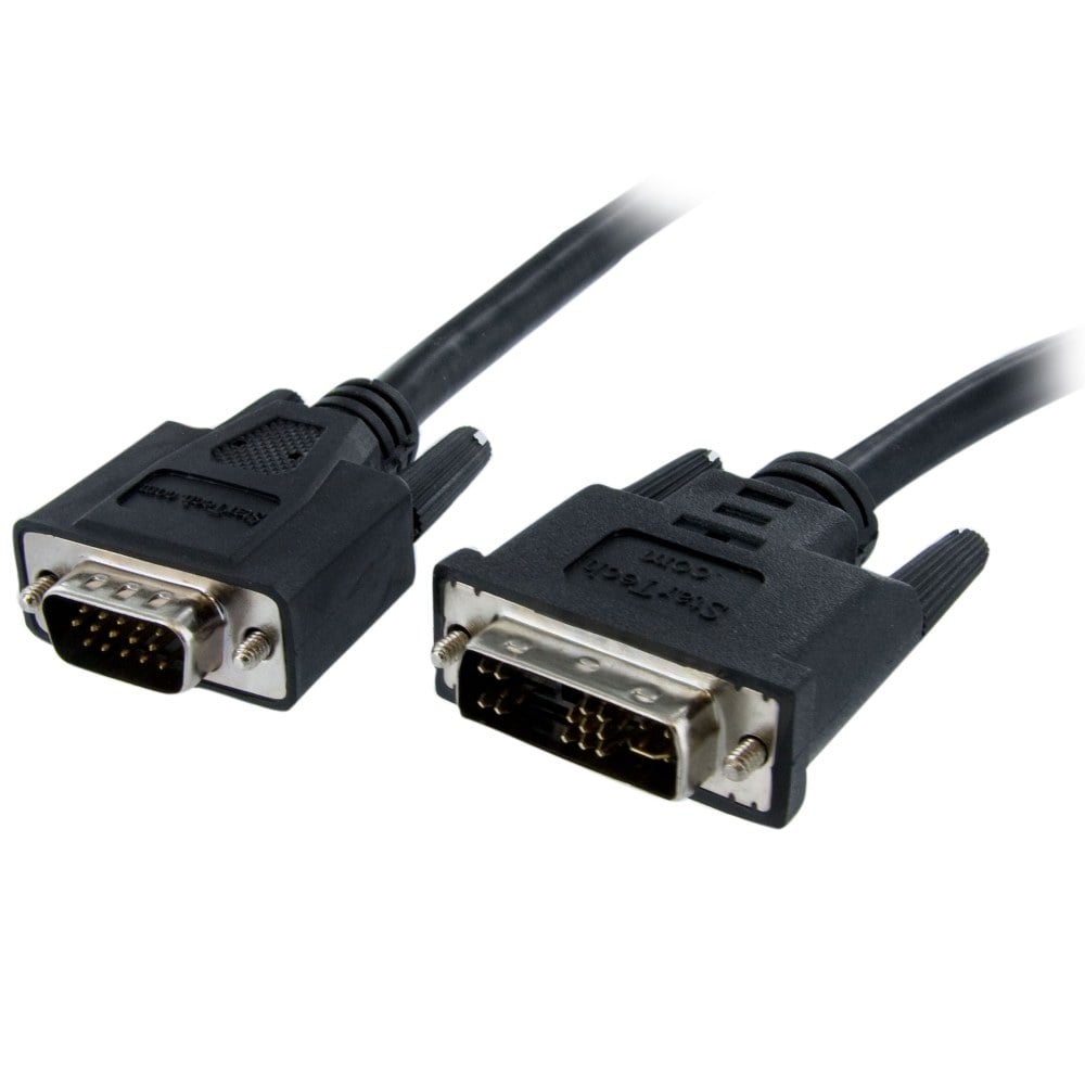 StarTech.com DVI to Coax High Resolution VGA Monitor Cable - SVGA - DVI 19 Pin (M) - HD15 (M)- 10 ft - DVIVGAMM10 MPN:DVIVGAMM10