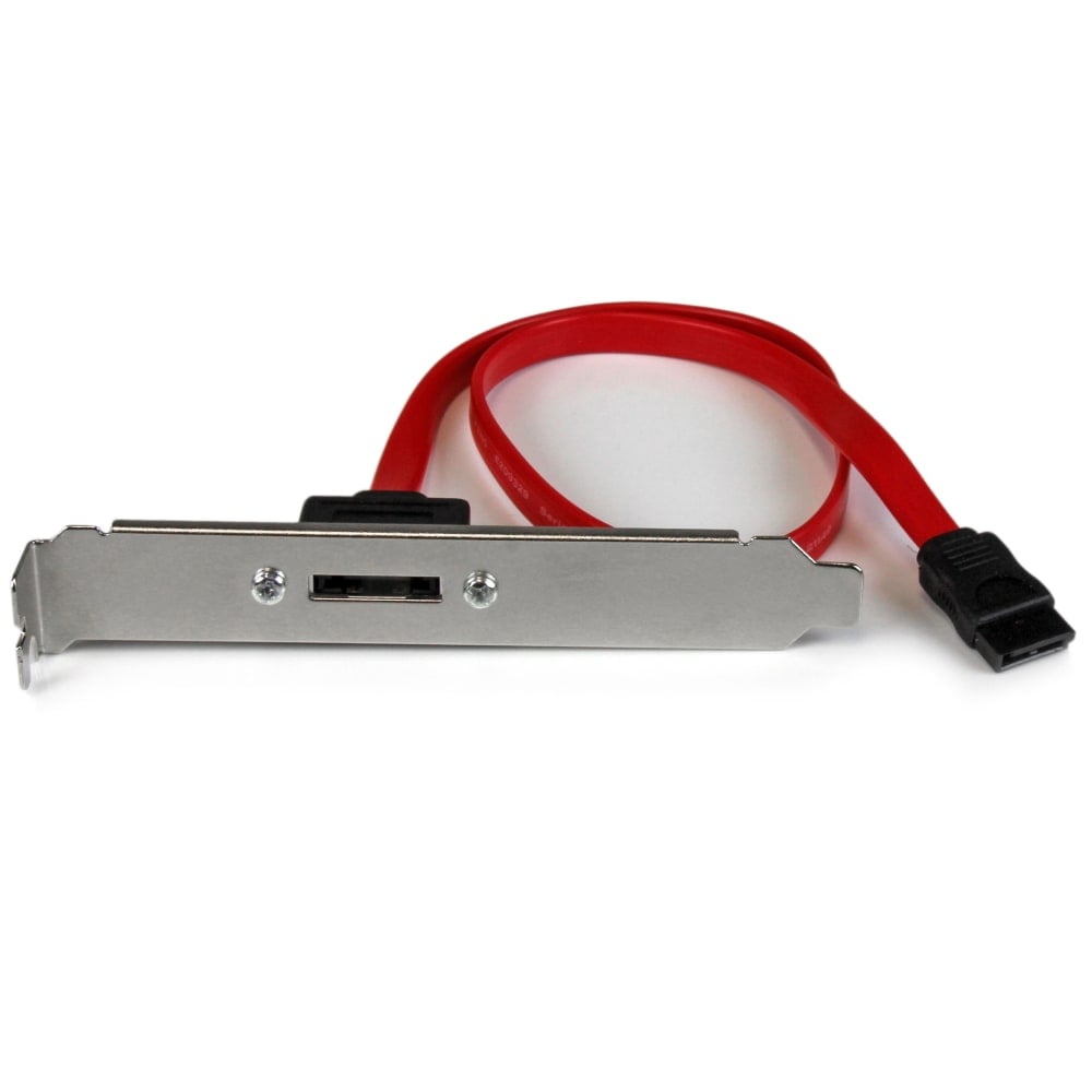 StarTech.com 18in 1 Port SATA to eSATA Plate Adapter MPN:ESATAPLT18IN