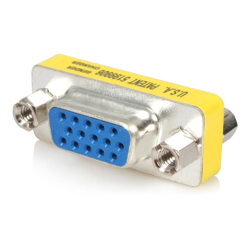 StarTech.com Slimline - Display gender changer - VGA - HD-15 (F) - HD-15 (F) MPN:GC15HSF
