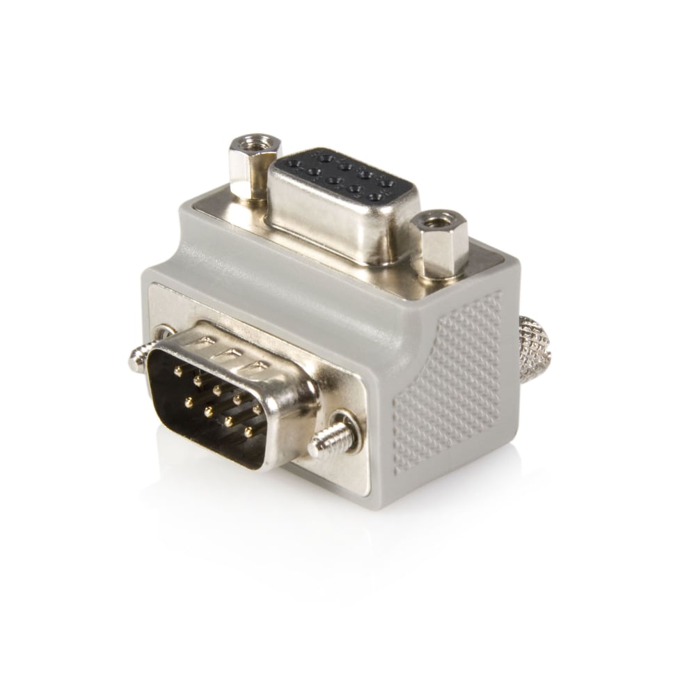 StarTech.com Serial adapter cable - Type 2 - right angle DB9 (m) -DB9 (f) - Serial ATA - Add space - GC99MFRA2 MPN:GC99MFRA2
