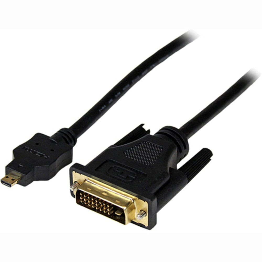 StarTech.com 1m Micro HDMI to DVI-D Cable - M/M - 3.28 ft DVI/HDMI Video Cable - HDDDVIMM1M MPN:HDDDVIMM1M