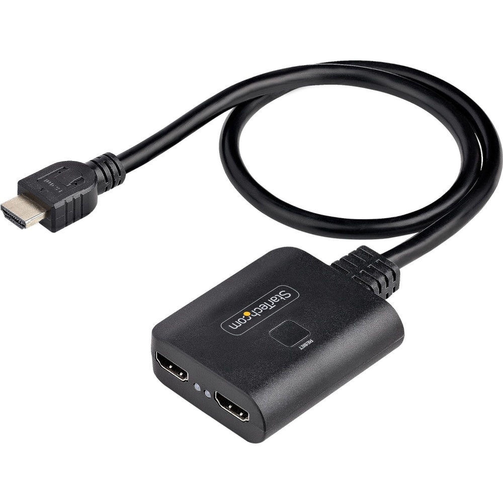StarTech.com 2-Port HDMI Splitter, 4K 60Hz HDMI 2.0 Video, 4K HDMI Splitter 1 In 2 Out, 1x2 HDMI Display/Output Splitter, HDR/HDCP MPN:HDMI-SPLITTER-4K60UP