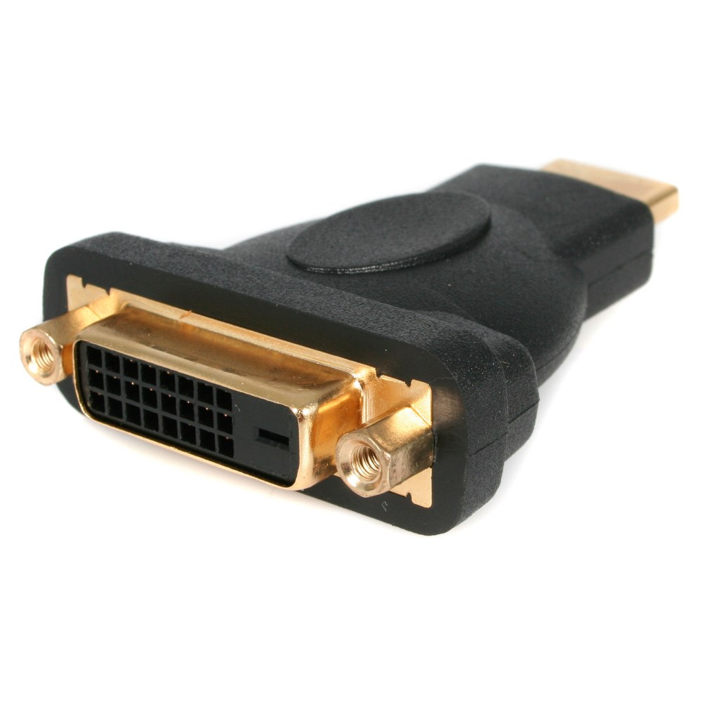 StarTech.com HDMI Male to DVI Female - HDMI to DVI-D Adapter - Bi-Directional - DVI to HDMI (HDMIDVIMF) - HDMIDVIMF MPN:HDMIDVIMF