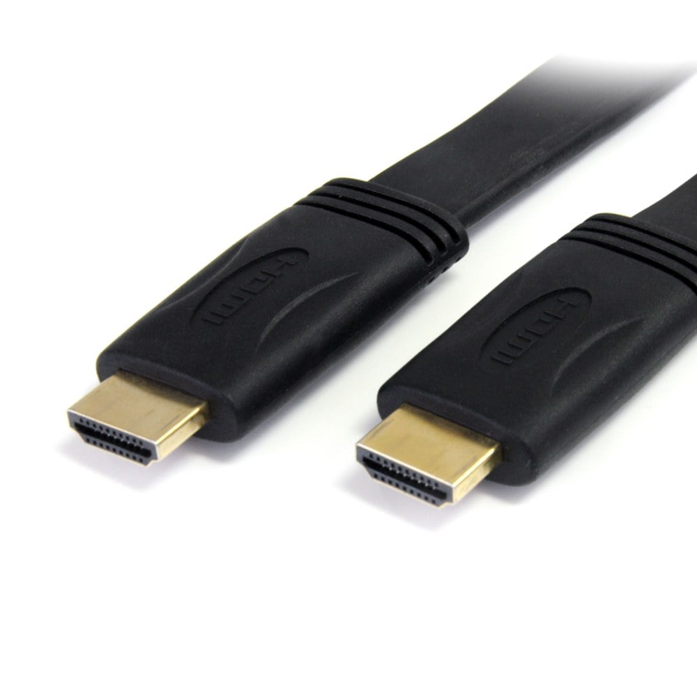 StarTech.com Flat High-Speed HDMI Cable With Ethernet, 6ft MPN:HDMIMM6FL
